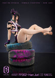 [Warehouse in Stock] HAO BO Studio - Statue - 1/4 Statue Female Fighter FF002 Juri 2.0