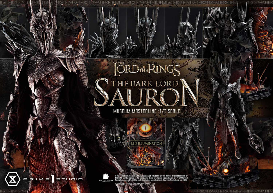 [Pre-Order] Prime 1 Studio - Statue - Lord of the Rings - The Dark Lord Sauron MMLOTR-01 MMLOTR-01S (Licenced)
