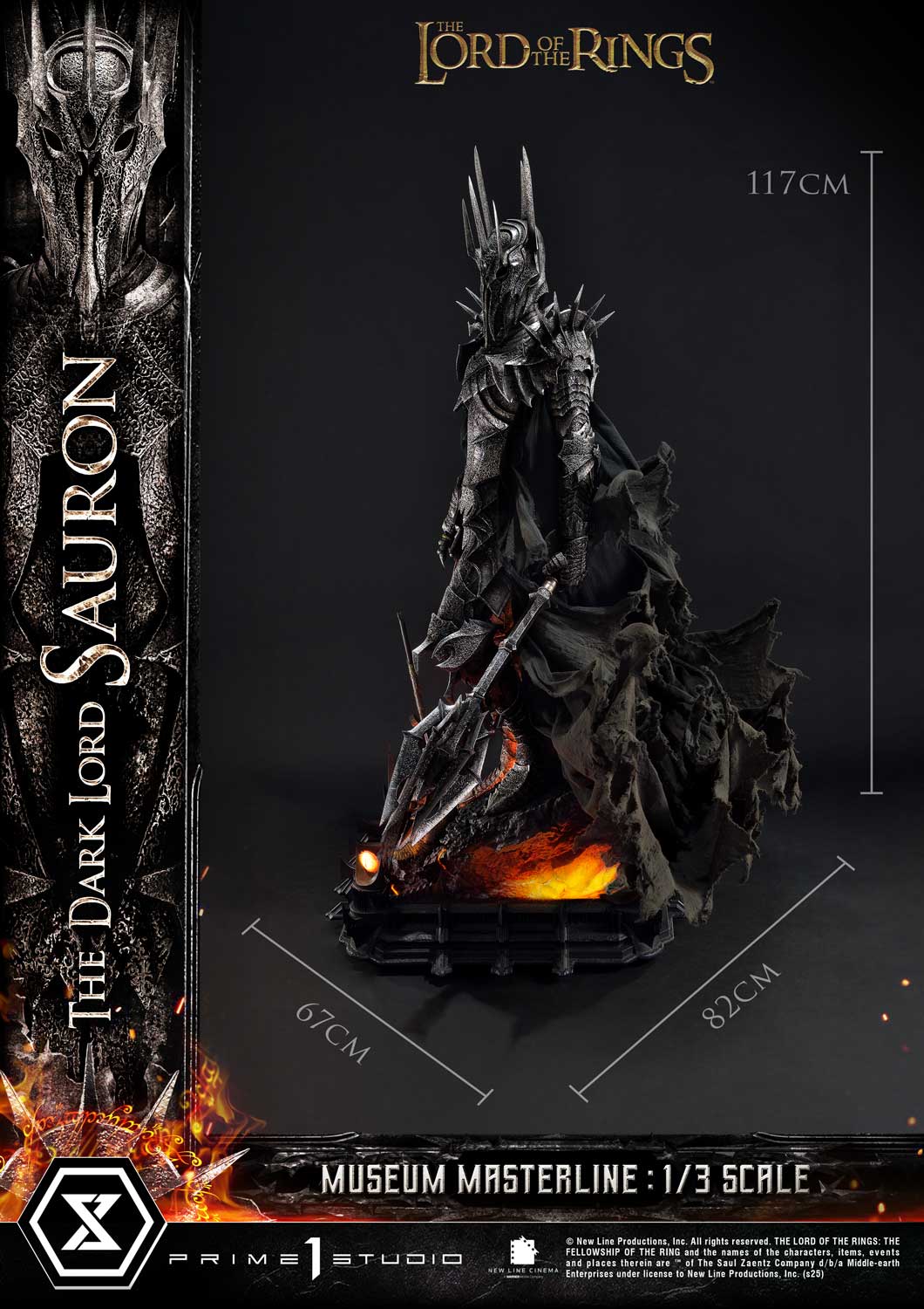 [Pre-Order] Prime 1 Studio - Statue - Lord of the Rings - The Dark Lord Sauron MMLOTR-01 MMLOTR-01S (Licenced)