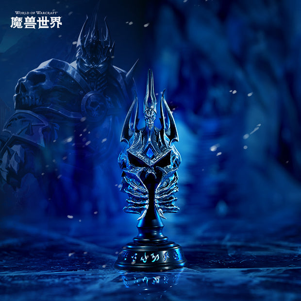 [Pre-Order] Blizzard Entertainment - World of Warcraft - Helm of Domination Metal Replica Desktop Ornament BLZ011 (Licensed)