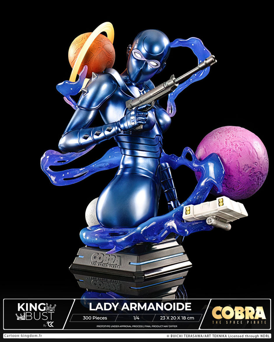 [Pre-Order] Cartoon Kingdom Studio - Statue - The space pirate Cobra Lady Armanoide Bust (Licensed)