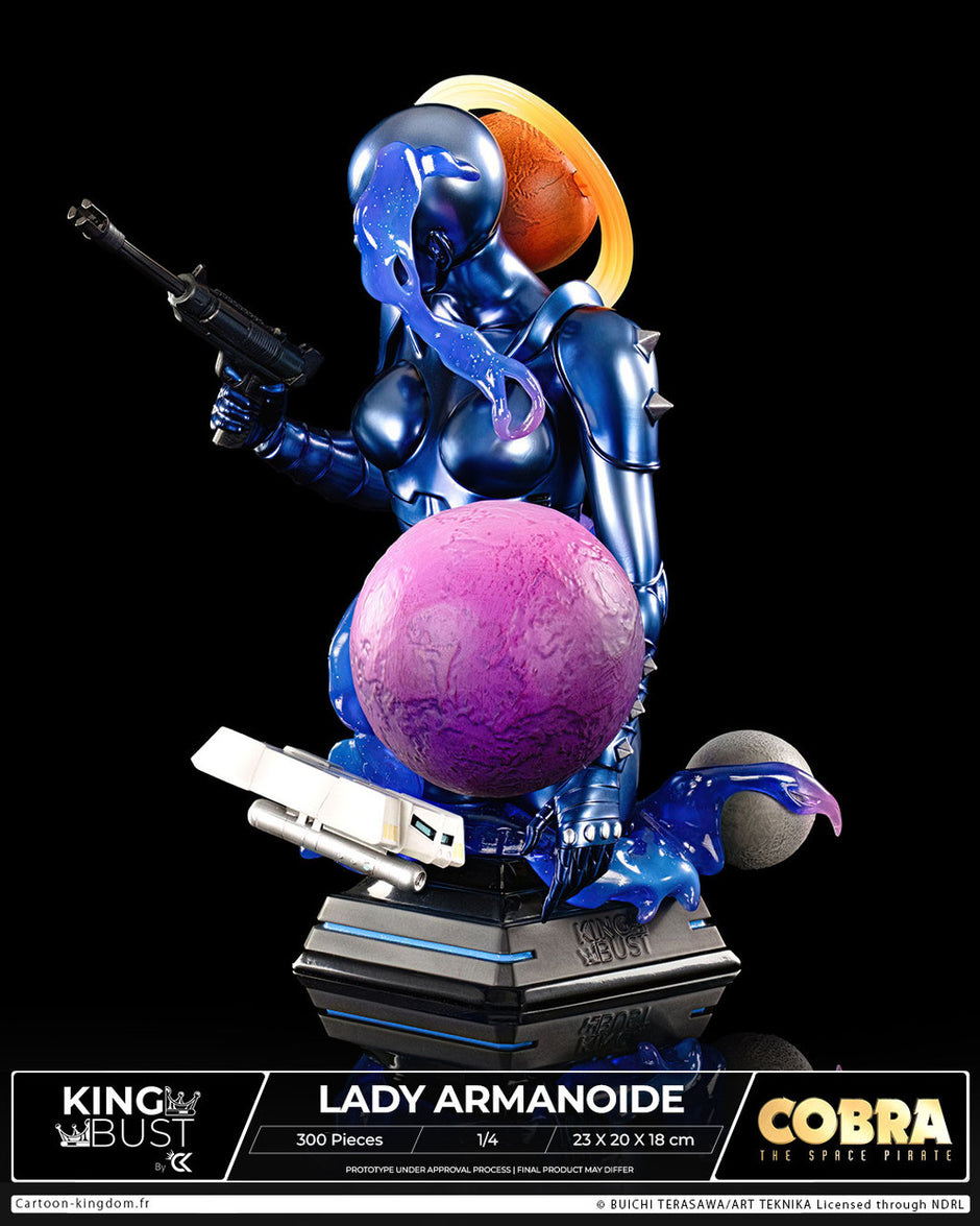 [Pre-Order] Cartoon Kingdom Studio - Statue - The space pirate Cobra Lady Armanoide Bust (Licensed)