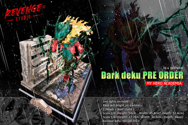 [Warehouse in Stock] Revenge studio - Statue - My Hero Academia - Dark Deku