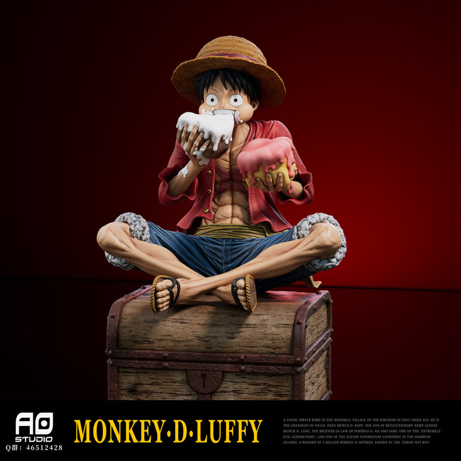 [Warehouse in Stock] AO Studio - Statue - One Piece Three Pirate Brothers Resonance Series - Monkey D. Luffy