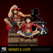 [Warehouse in Stock] AO Studio - Statue - One Piece Three Pirate Brothers Resonance Series - Monkey D. Luffy