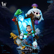 [Warehouse in Stock] Wake Studio - Statue - Super Mario Haunted House Luigi