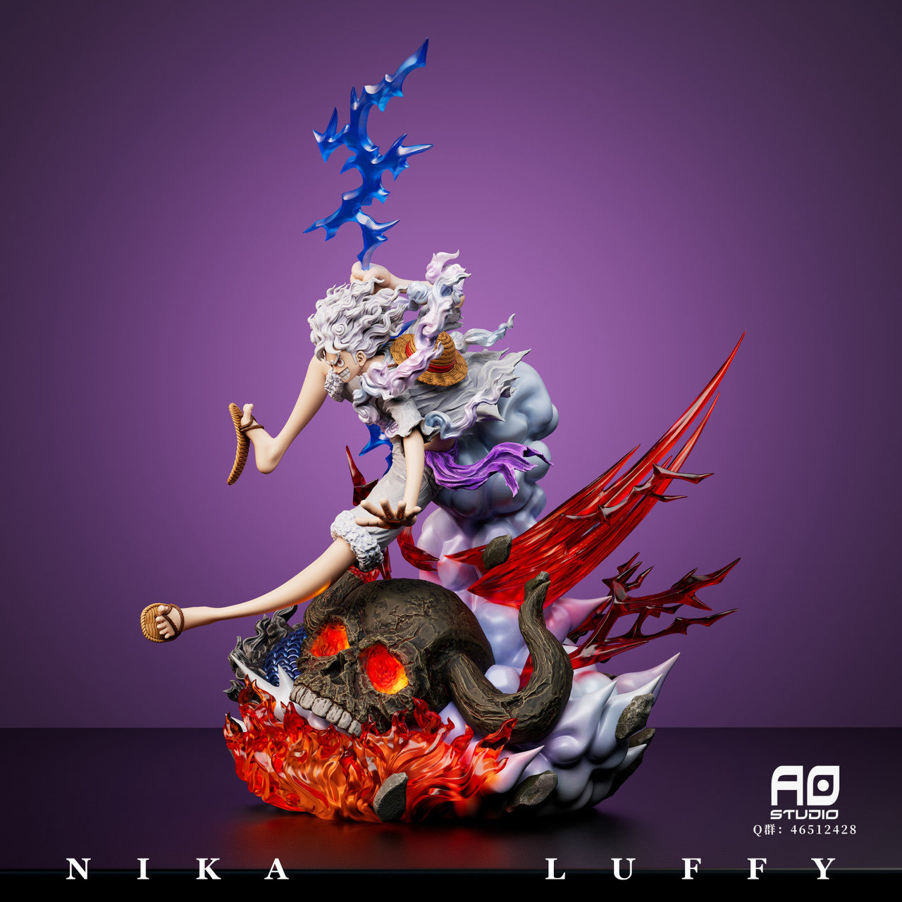[Warehouse in Stock] AO Studio - Statue - One Piece Nika Luffy