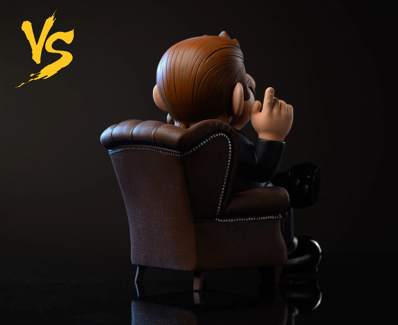 [Warehouse in Stock] VS Studio - Statue - Super Mario Godfather Mario