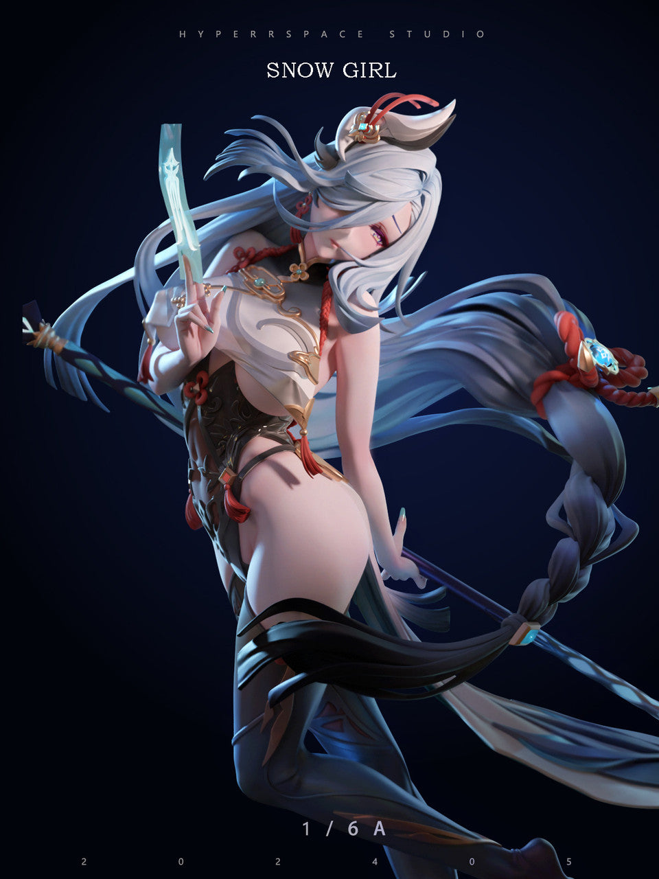 [Warehouse in Stock] Hyperspace Studio - Statue - Genshin Impact - Shenhe