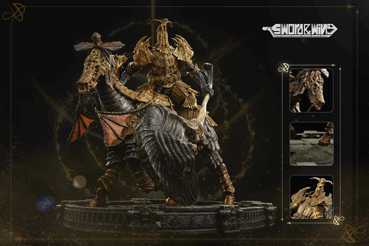 [Warehouse in Stock] Sword X Wing Studio & ACY Studio - Statue - Elden Ring Dragon Tree Sentinel 2.0 & The Tarnished
