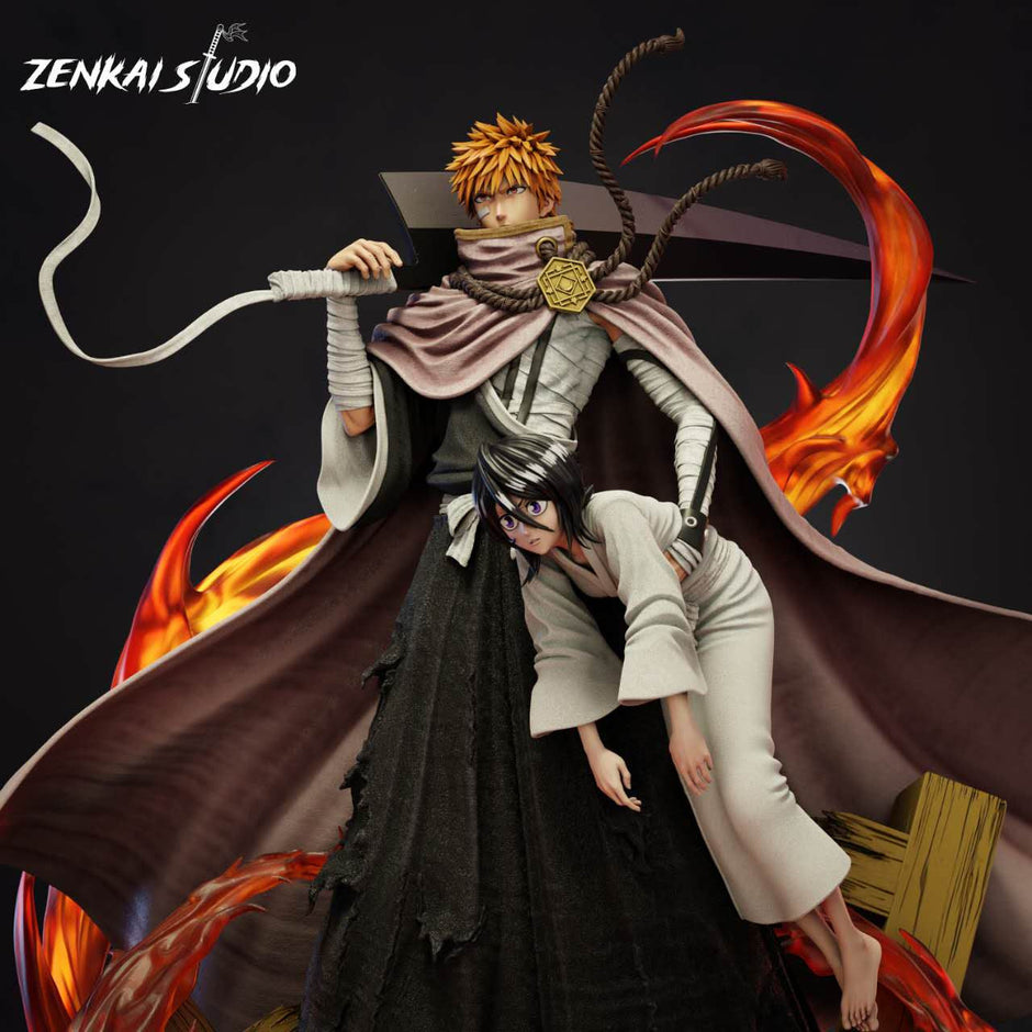 [Warehouse in Stock] ZENKAI Studio - Statue - BLEACH - Ichigo & Rukia