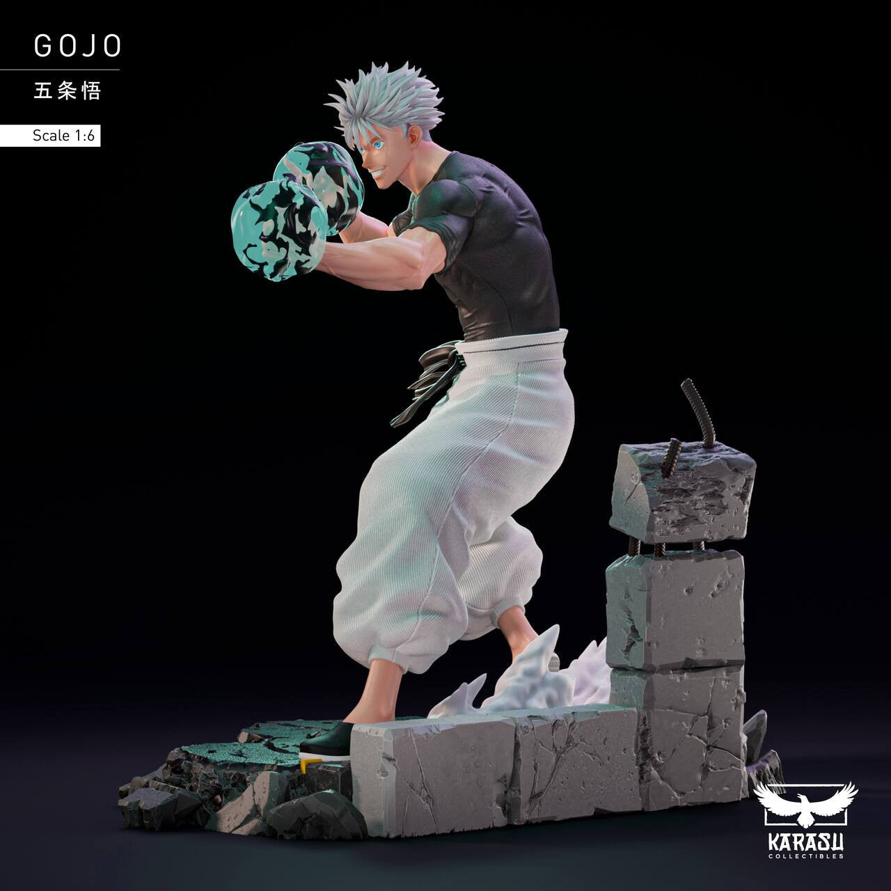 [Pre-Order] Karasu Collectibles - Statue - Jujutsu Kaisen - Gojo
