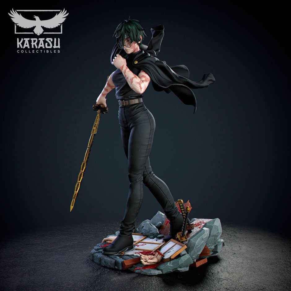 [Warehouse in Stock] Karasu Collectibles - Statue - Jujutsu Kaisen - Zenin Maki