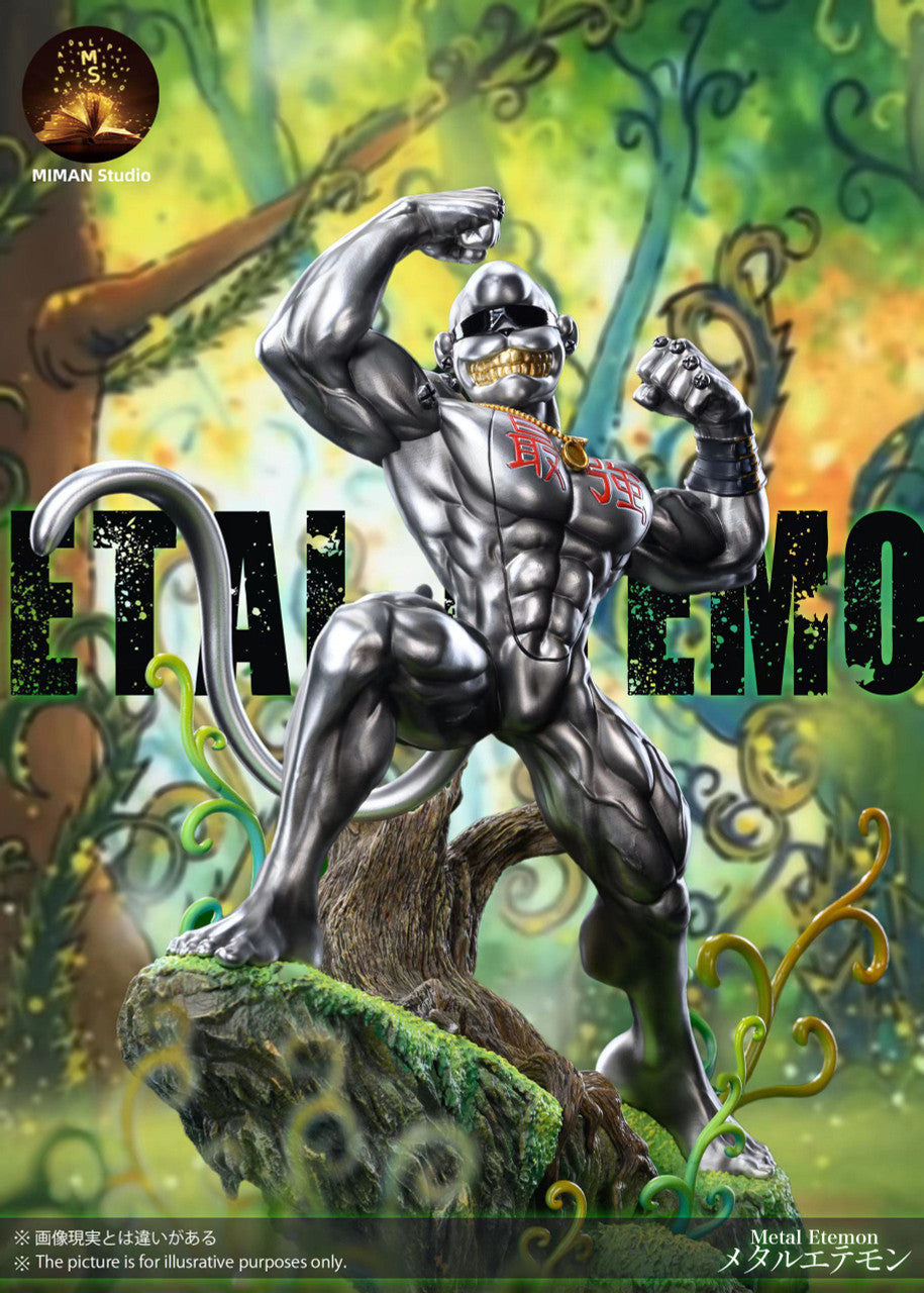 [Warehouse in Stock] MIMAN Studio - Statue - Digimon - Illustrated Scale 3rd Metal Etemon