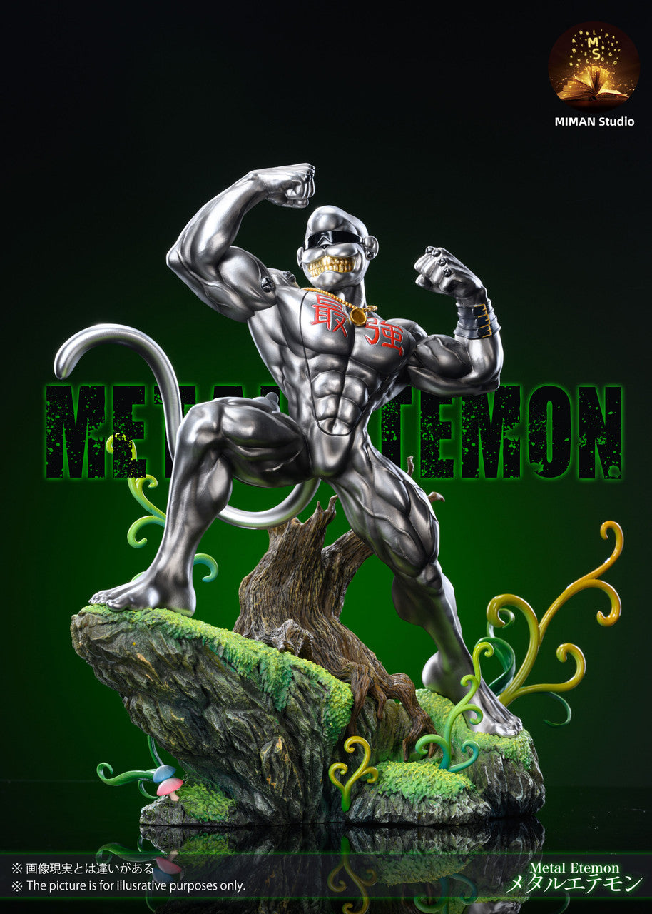 [Warehouse in Stock] MIMAN Studio - Statue - Digimon - Illustrated Scale 3rd Metal Etemon