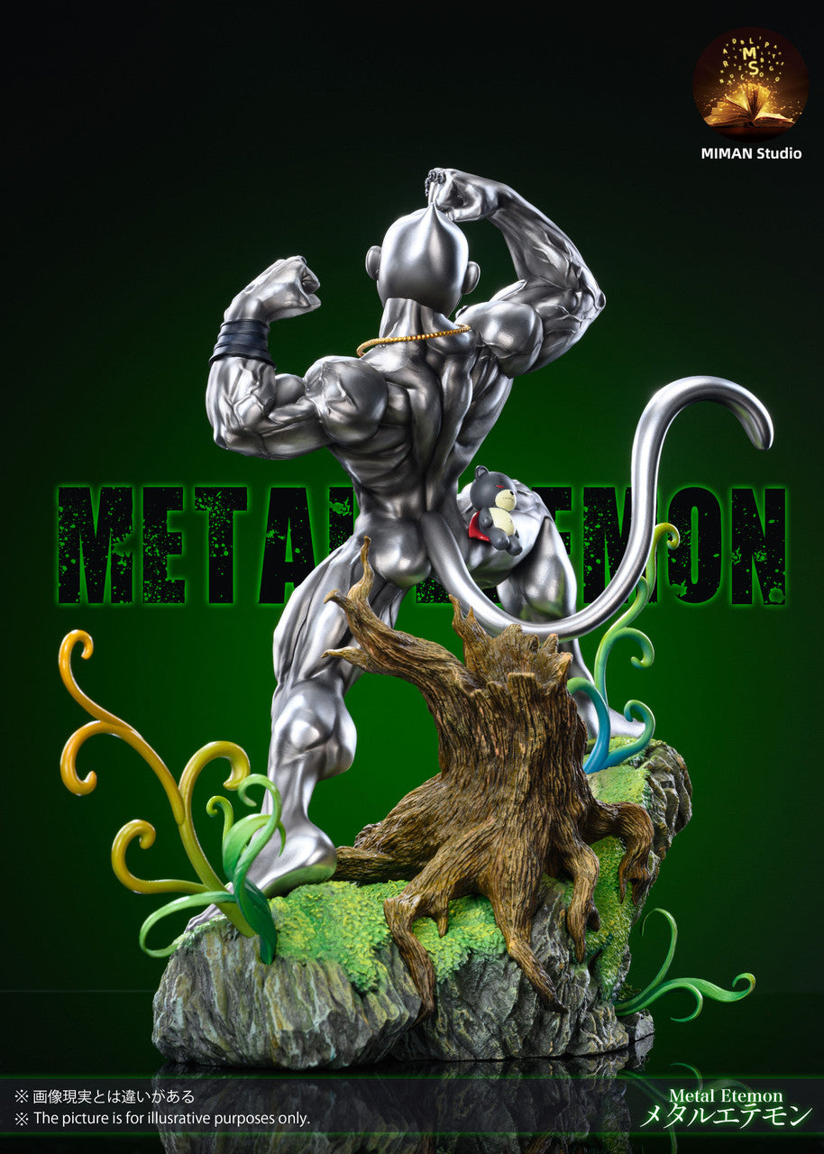 [Warehouse in Stock] MIMAN Studio - Statue - Digimon - Illustrated Scale 3rd Metal Etemon