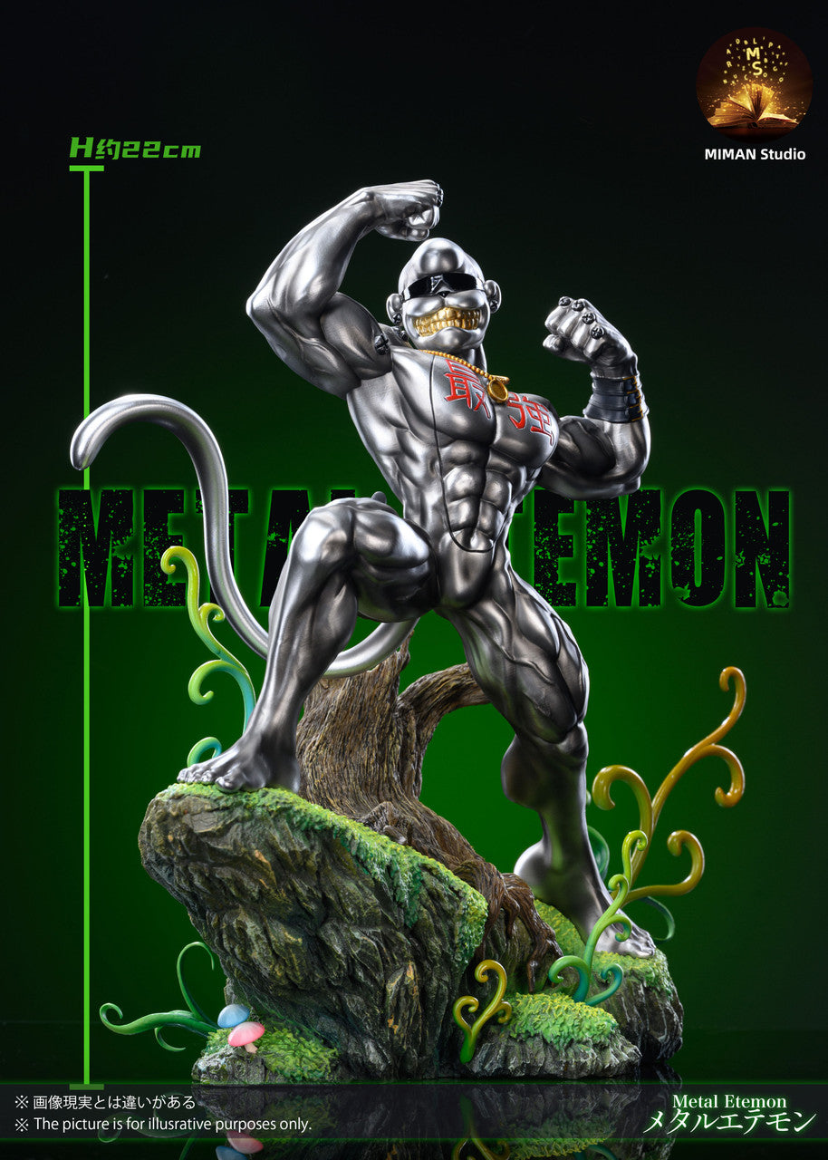 [Warehouse in Stock] MIMAN Studio - Statue - Digimon - Illustrated Scale 3rd Metal Etemon