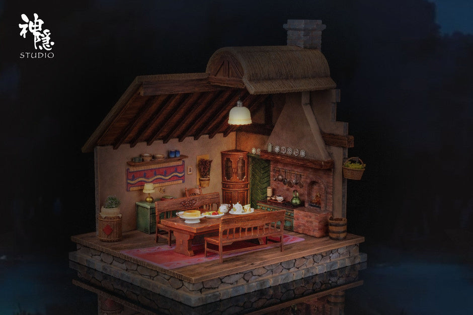 [Warehouse in Stock] Shen Yin Studio - Statue - Spirited Away - Zeniba' Home with LED