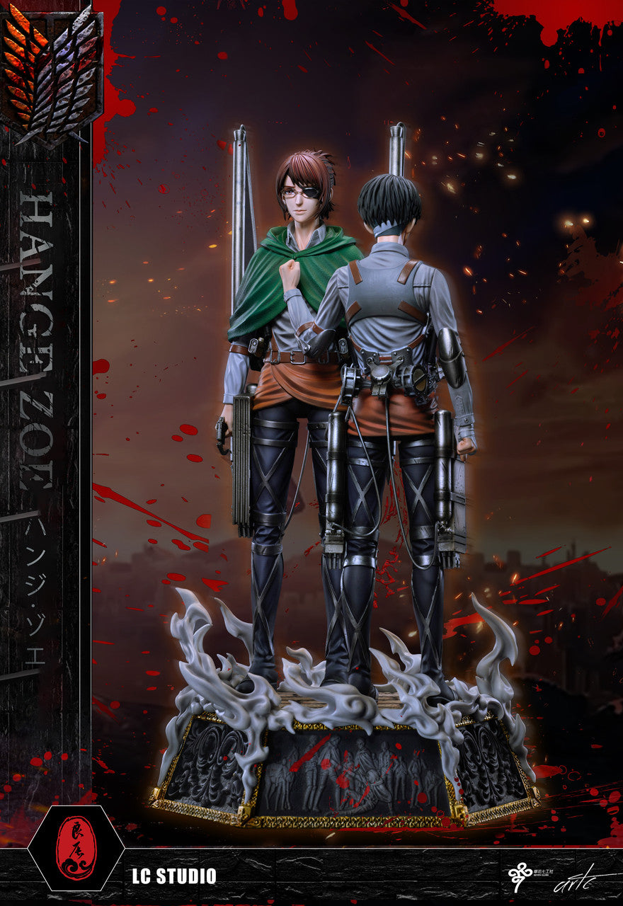 [Warehouse in Stock] LC Studio - Statue - Attack On Titan - Levi & Hange Zoe