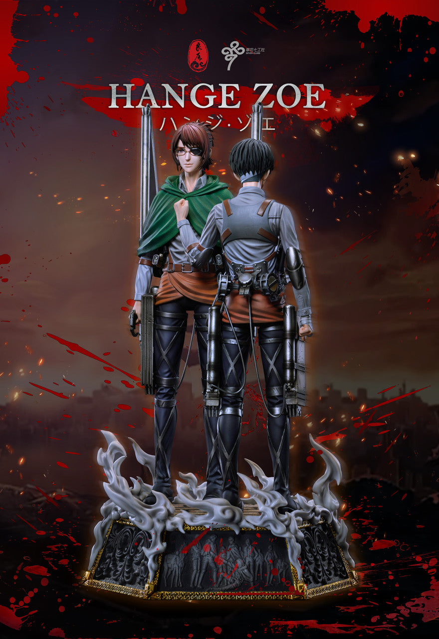 [Warehouse in Stock] LC Studio - Statue - Attack On Titan - Levi & Hange Zoe
