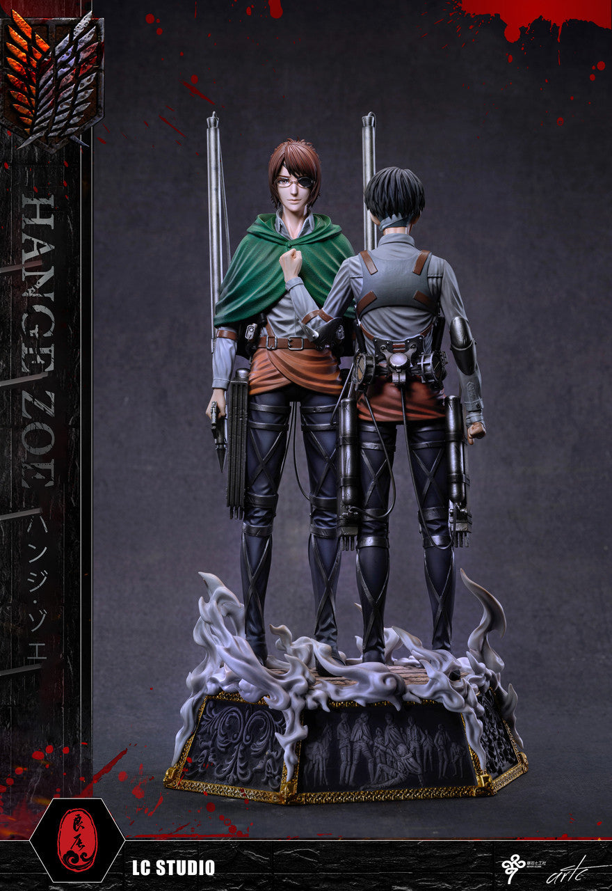 [Warehouse in Stock] LC Studio - Statue - Attack On Titan - Levi & Hange Zoe