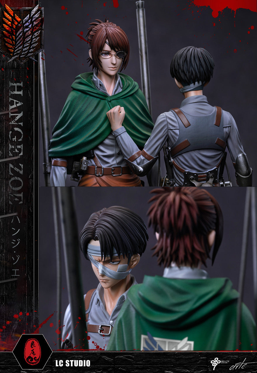 [Warehouse in Stock] LC Studio - Statue - Attack On Titan - Levi & Hange Zoe