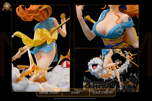 [Warehouse in Stock] Dream Studio - Statue - One Piece Nami Japanese style light statue first