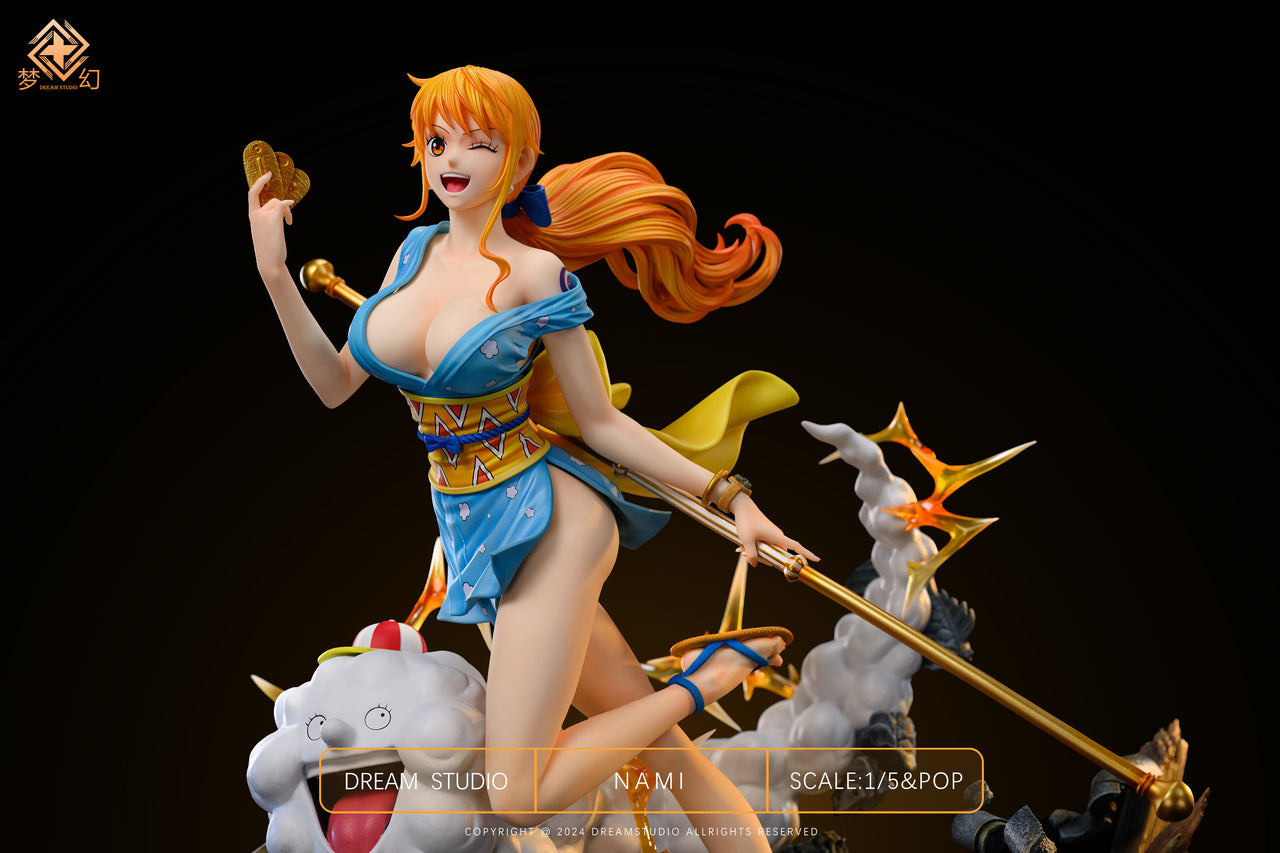 [Warehouse in Stock] Dream Studio - Statue - One Piece Nami Japanese style light statue first