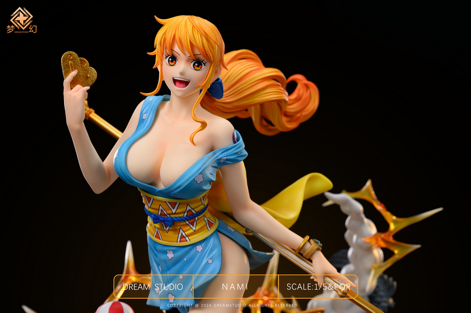 [Warehouse in Stock] Dream Studio - Statue - One Piece Nami Japanese style light statue first