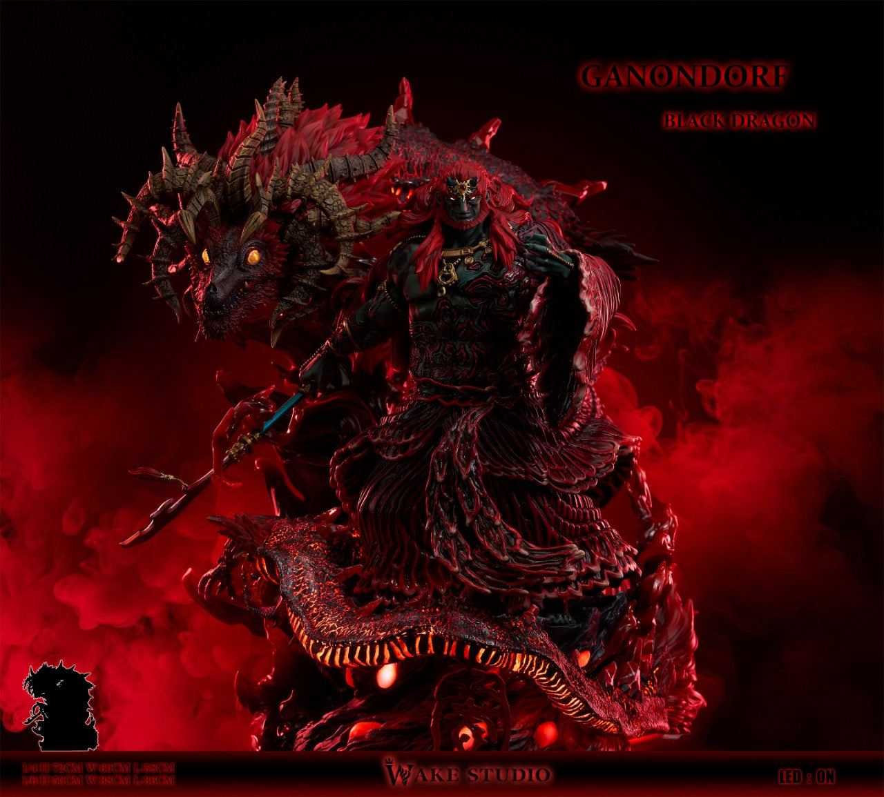 [Warehouse in Stock] Wake Studio - Statue - The Legend of Zelda Ganondorf