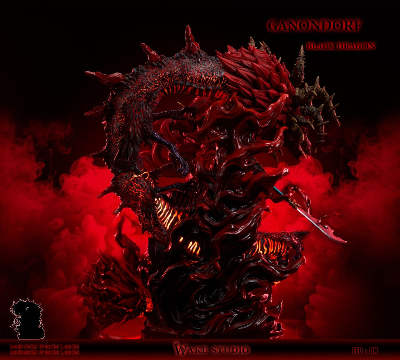 [Warehouse in Stock] Wake Studio - Statue - The Legend of Zelda Ganondorf