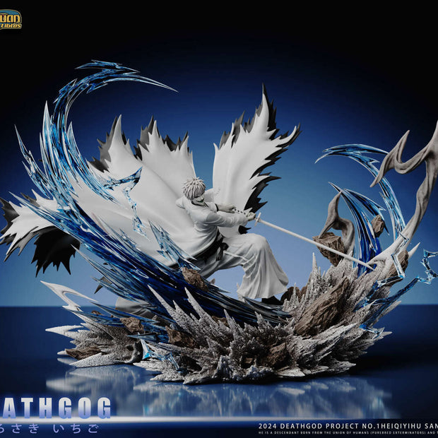 [Warehouse in Stock] Qi Yuan studio - Statue - BLEACH - Zangetsu Kurosaki Ichigo (White Version)