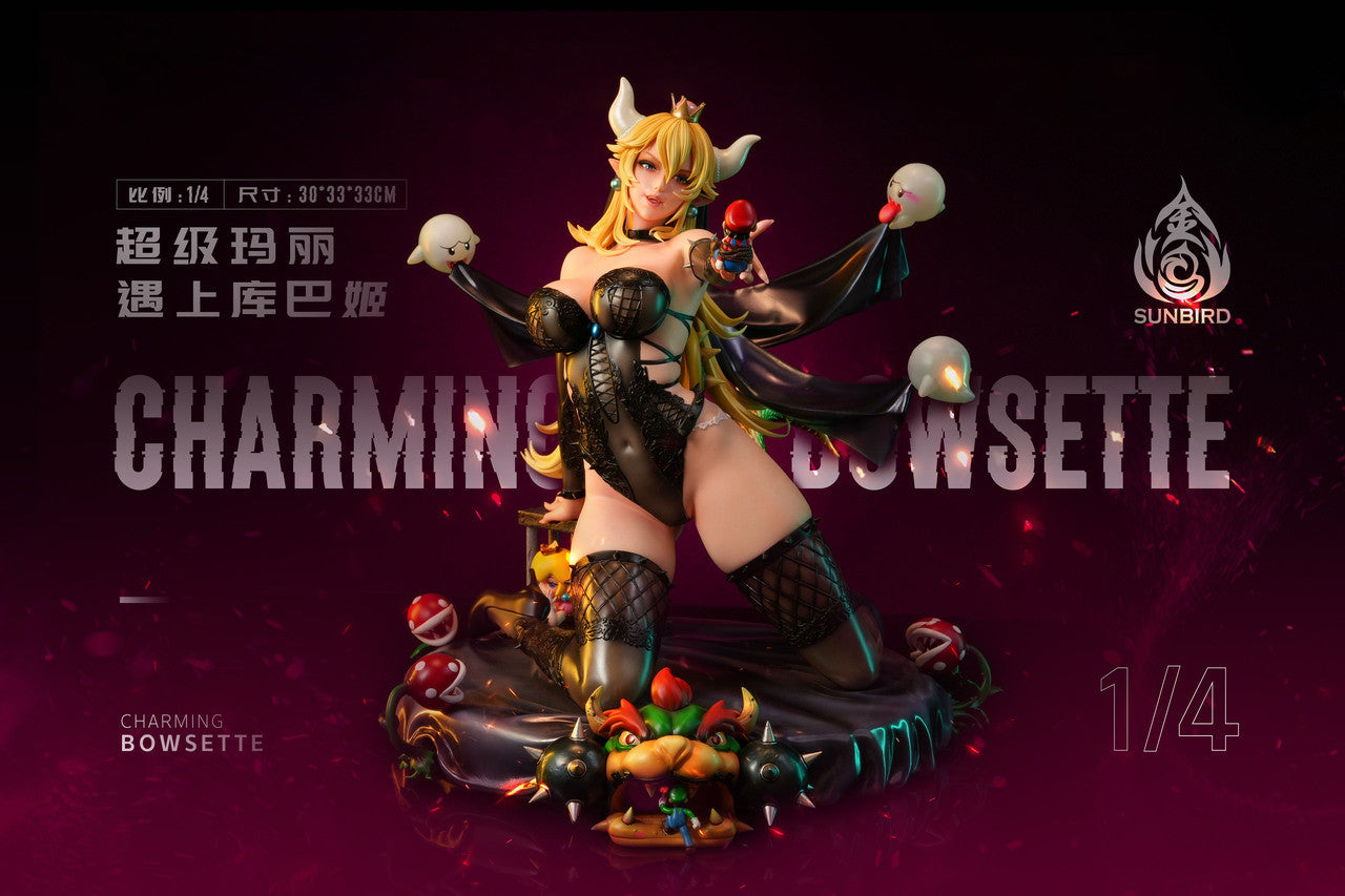 [Warehouse in Stock] SunBird Studio - Statue - Bowsette Super Mario EX