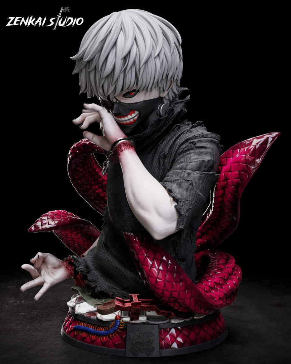 [Pre-Order] ZENKAI Studio - Statue - Tokyo Ghoul - Ken Kaneki 1/1 Bust