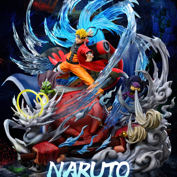 [Warehouse in Stock] Qi Yuan studio - Statue - Naruto - Naruto with LED