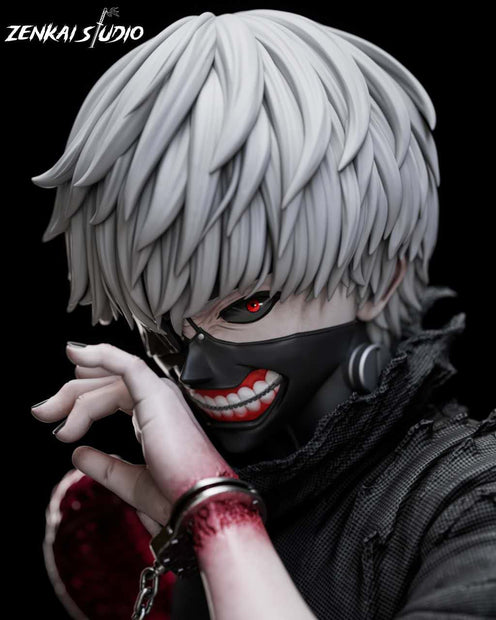 [Pre-Order] ZENKAI Studio - Statue - Tokyo Ghoul - Ken Kaneki 1/1 Bust