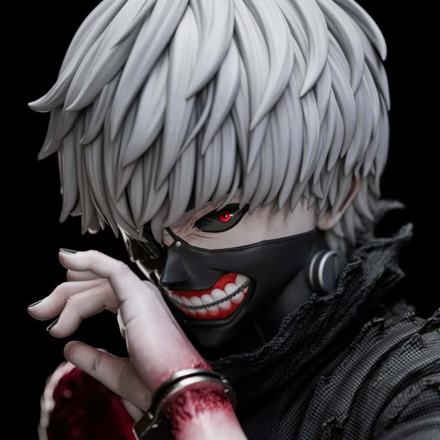 [Pre-Order] ZENKAI Studio - Statue - Tokyo Ghoul - Ken Kaneki 1/1 Bust