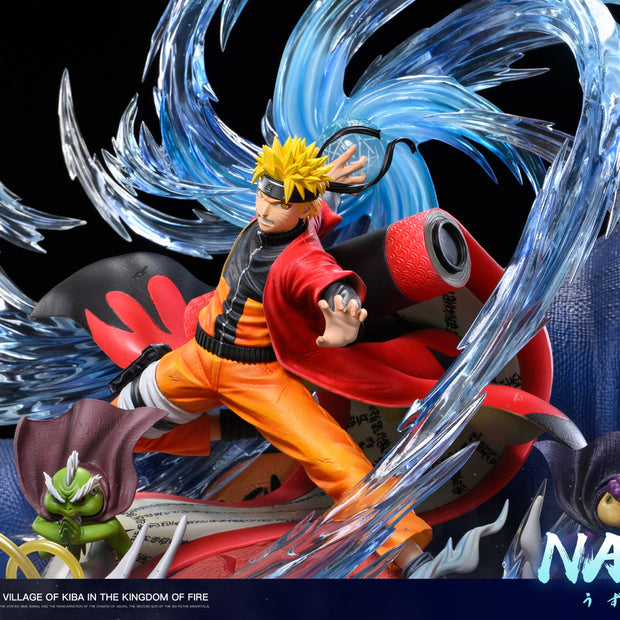 [Warehouse in Stock] Qi Yuan studio - Statue - Naruto - Naruto with LED