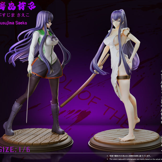 [Warehouse in Stock] Green Tea Studio - HIGHSCHOOL OF THE DEAD - Saeko Busujima