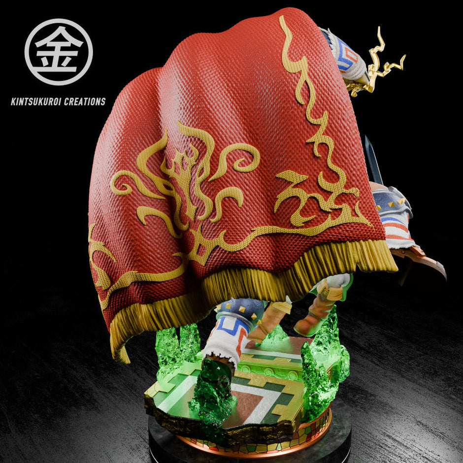 [Warehouse in Stock] Kintsukuroi Creations Studio - Statue - The Legend of Zelda - Link VS Ganondorf with LED