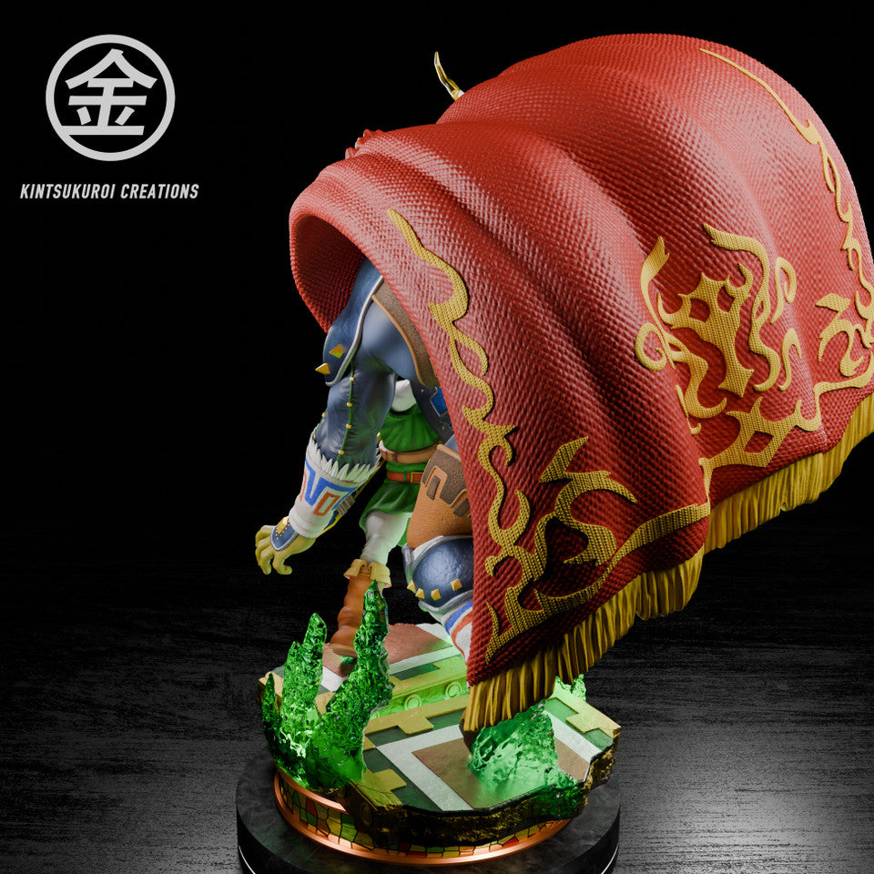 [Warehouse in Stock] Kintsukuroi Creations Studio - Statue - The Legend of Zelda - Link VS Ganondorf with LED