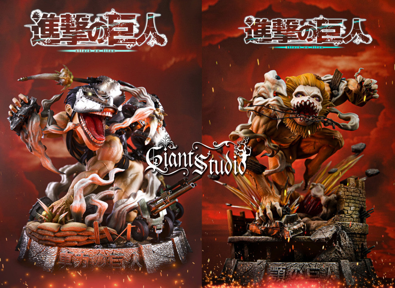 [Warehouse in stock] Giant Studio - Statue - Attack On Titan - Jaw Titan