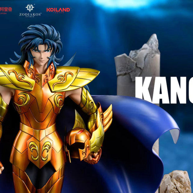 [Warehouse in Stock] Zodiakos Studio - Statue - Saint Seiya - Sea Dragon Sea General Kanon (Licensed)