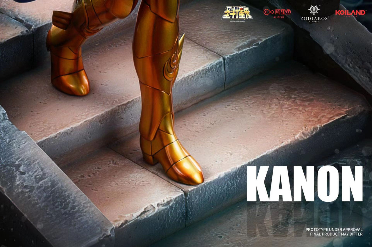 [Warehouse in Stock] Zodiakos Studio - Statue - Saint Seiya - Sea Dragon Sea General Kanon (Licensed)