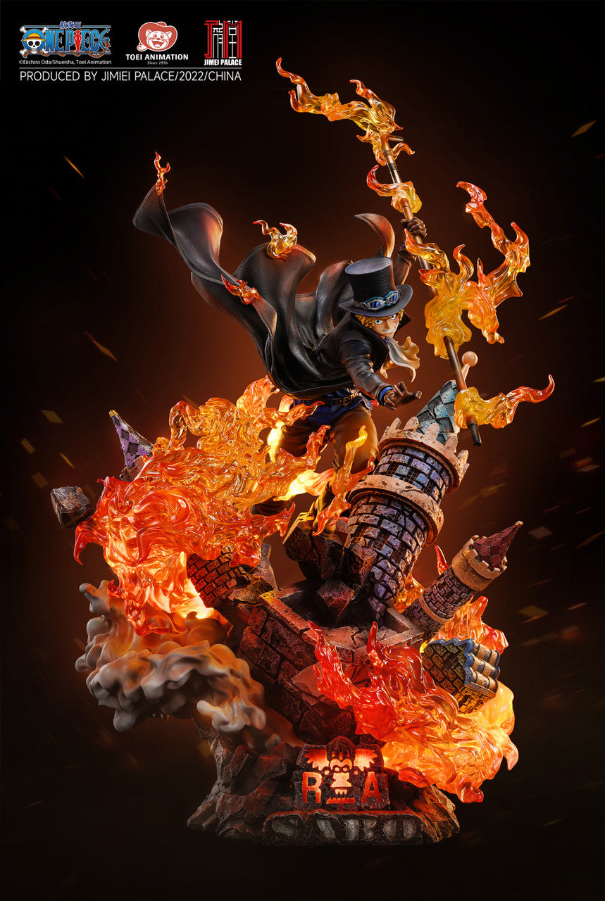 [Warehouse in Stock] JIMEI PALACE Studio - Statue - One Piece - SABO (Licensed)