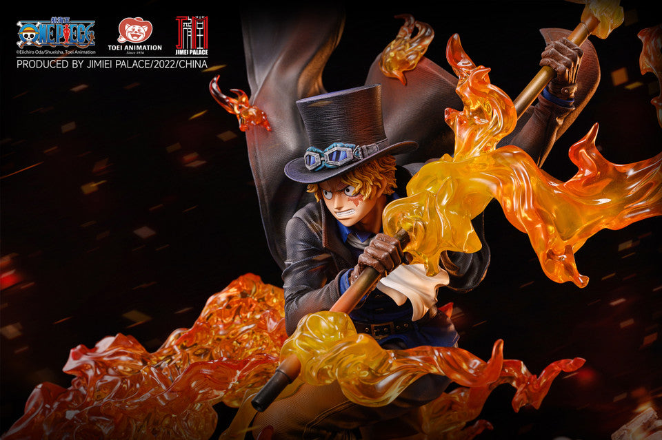 [Warehouse in Stock] JIMEI PALACE Studio - Statue - One Piece - SABO (Licensed)