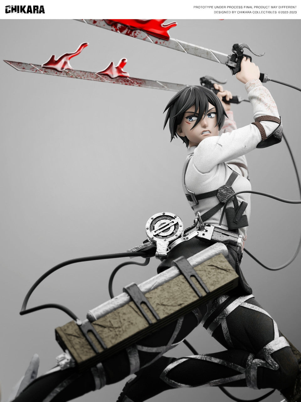 [Warehouse in Stock] CHIKARA Studio  - Statue - Attack on Titan - The Final Battle Mikasa Ackerman & Armin Arlert