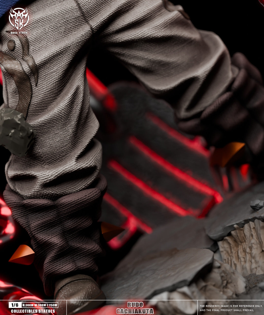 [Pre-Order] Mask Studio - Statue - GACHIAKUTA - Rudo Surebrec