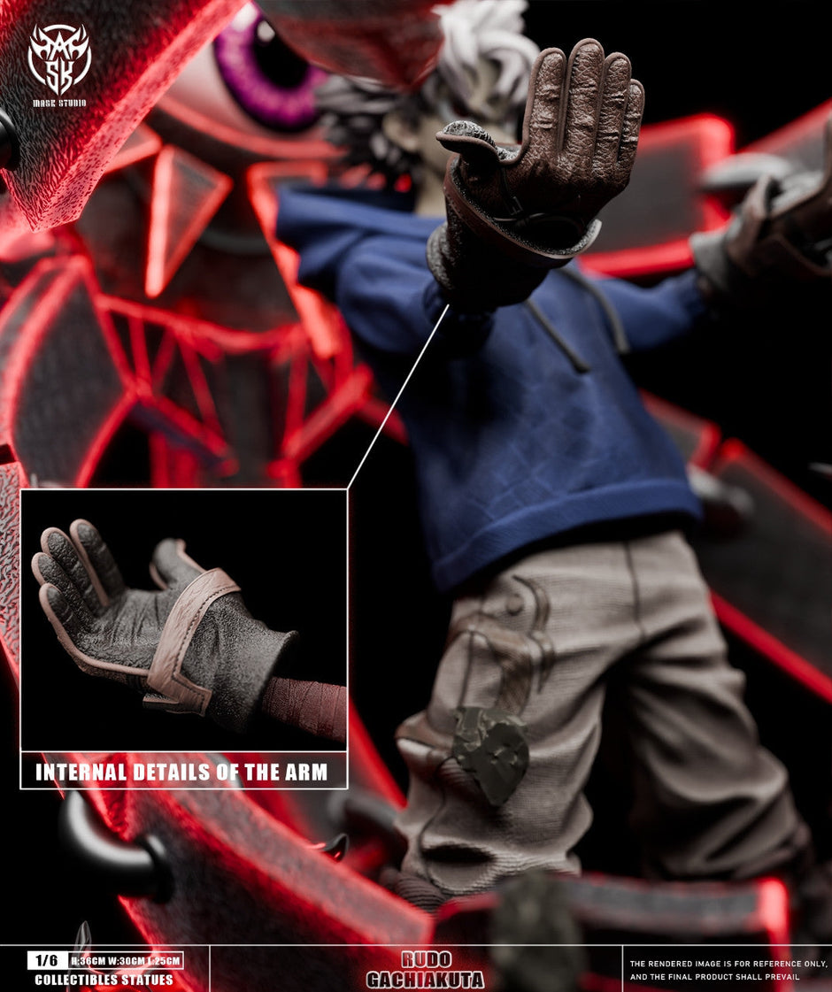 [Pre-Order] Mask Studio - Statue - GACHIAKUTA - Rudo Surebrec
