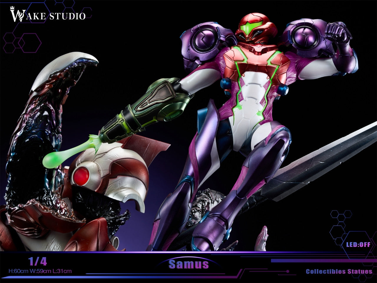 [Pre-Order] Wake Studio - Statue - Metroid Samus Aran
